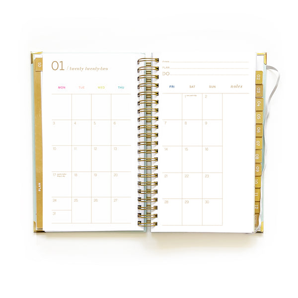 dream 2018 monthly planner