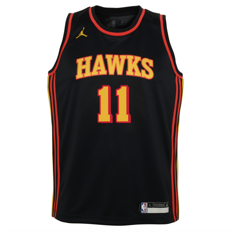 trae young hawks jersey