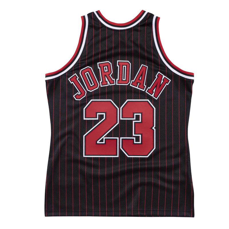 black and red pinstripe jordan jersey