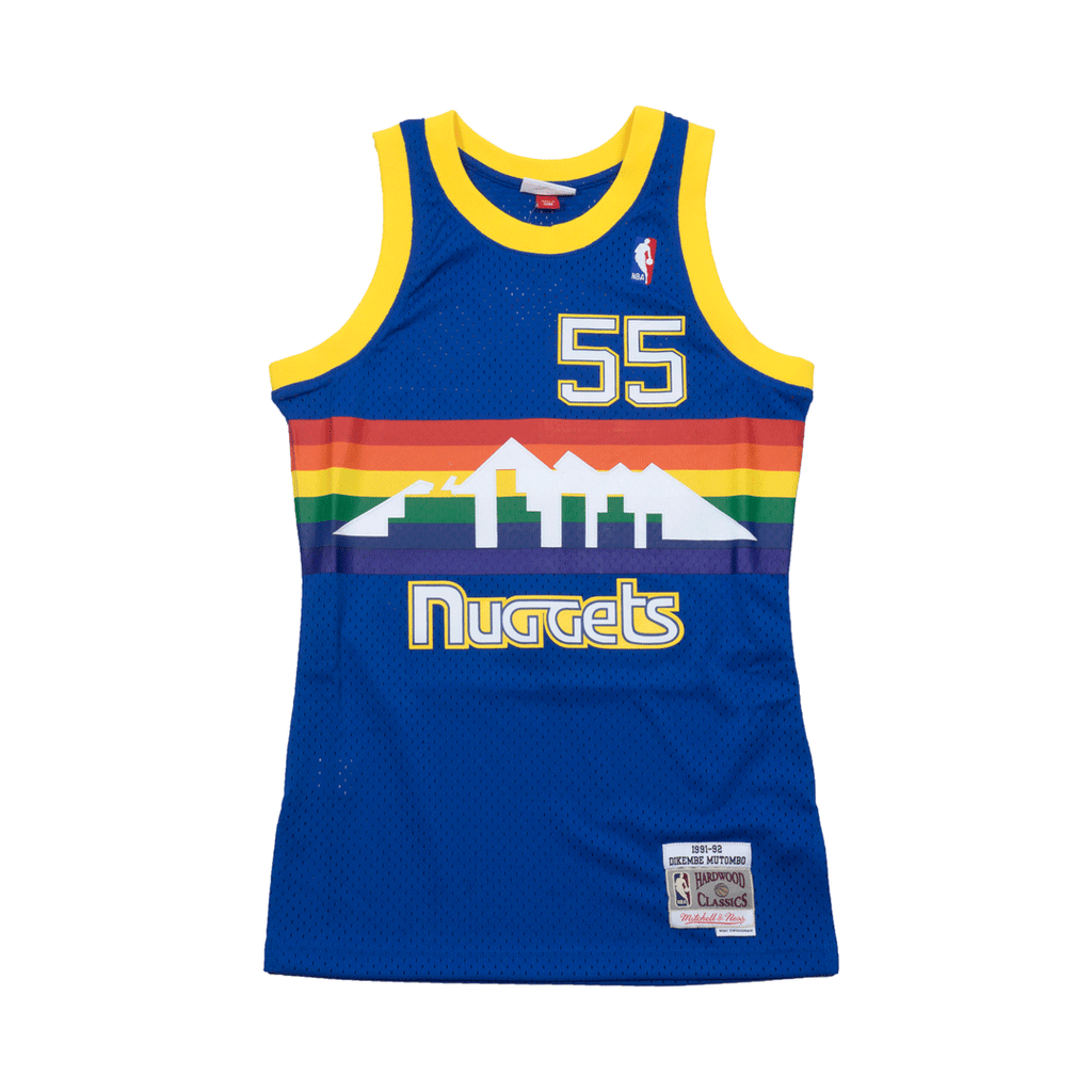 nuggets hardwood classics jersey