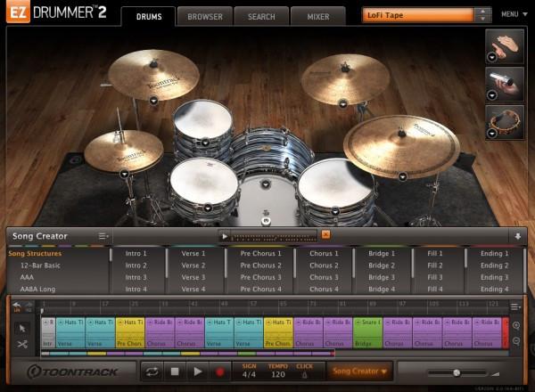 toontrack superior drummer 2.0 mac