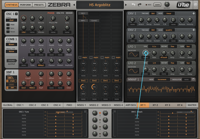 zebra 2 additive synthesis