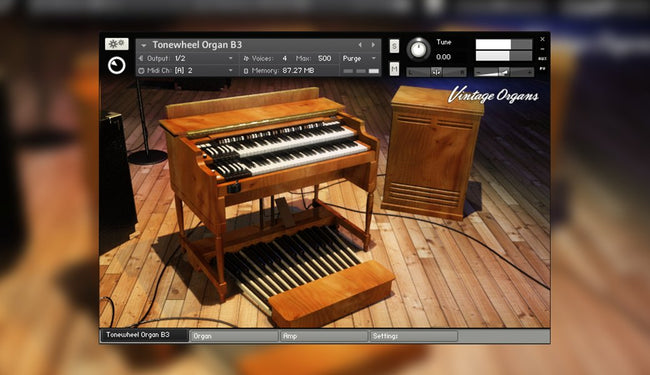 how to use native instruments vintage organs