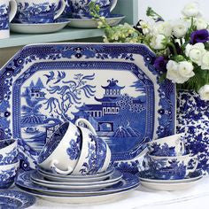 Blue & White willow china