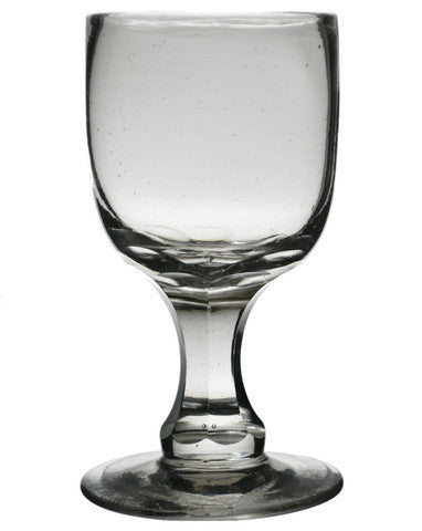 Cut glass sherry schooner