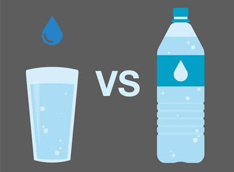 benefits of tap water and bottled water
