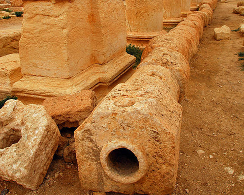 roman water pipes