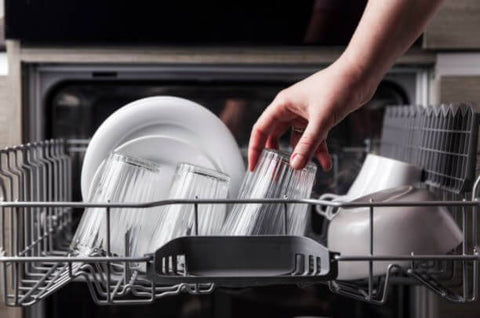 using dishwasher instead of handwashing