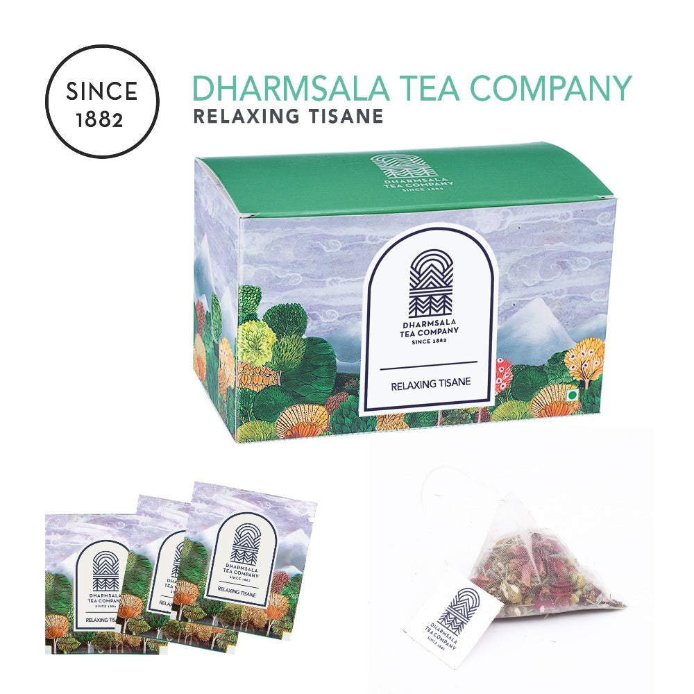 Relaxing Tisane Teabags - Rose Petals, Lavender, Chamomile Flowers ...