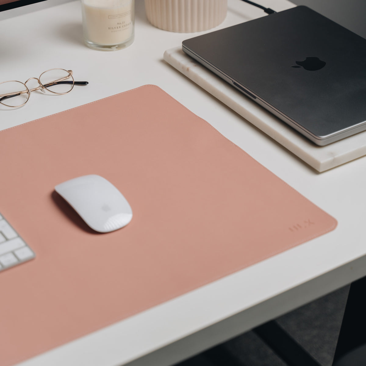 Premium Desk Mat - Blush Pink