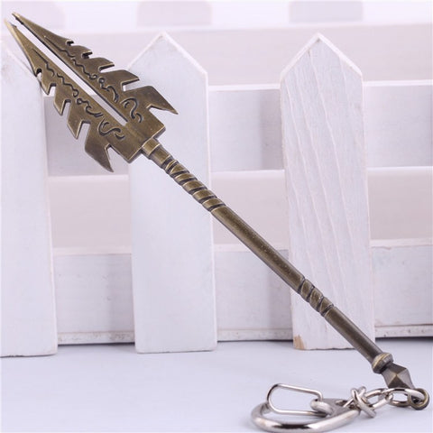 League Of Legends One Stop Shop Xin Zhao Spear Key Chain