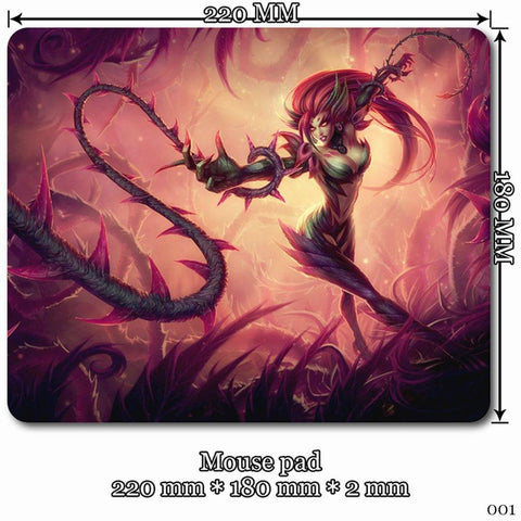 League Of Legends One Stop Shop Zyra Mouse Pads