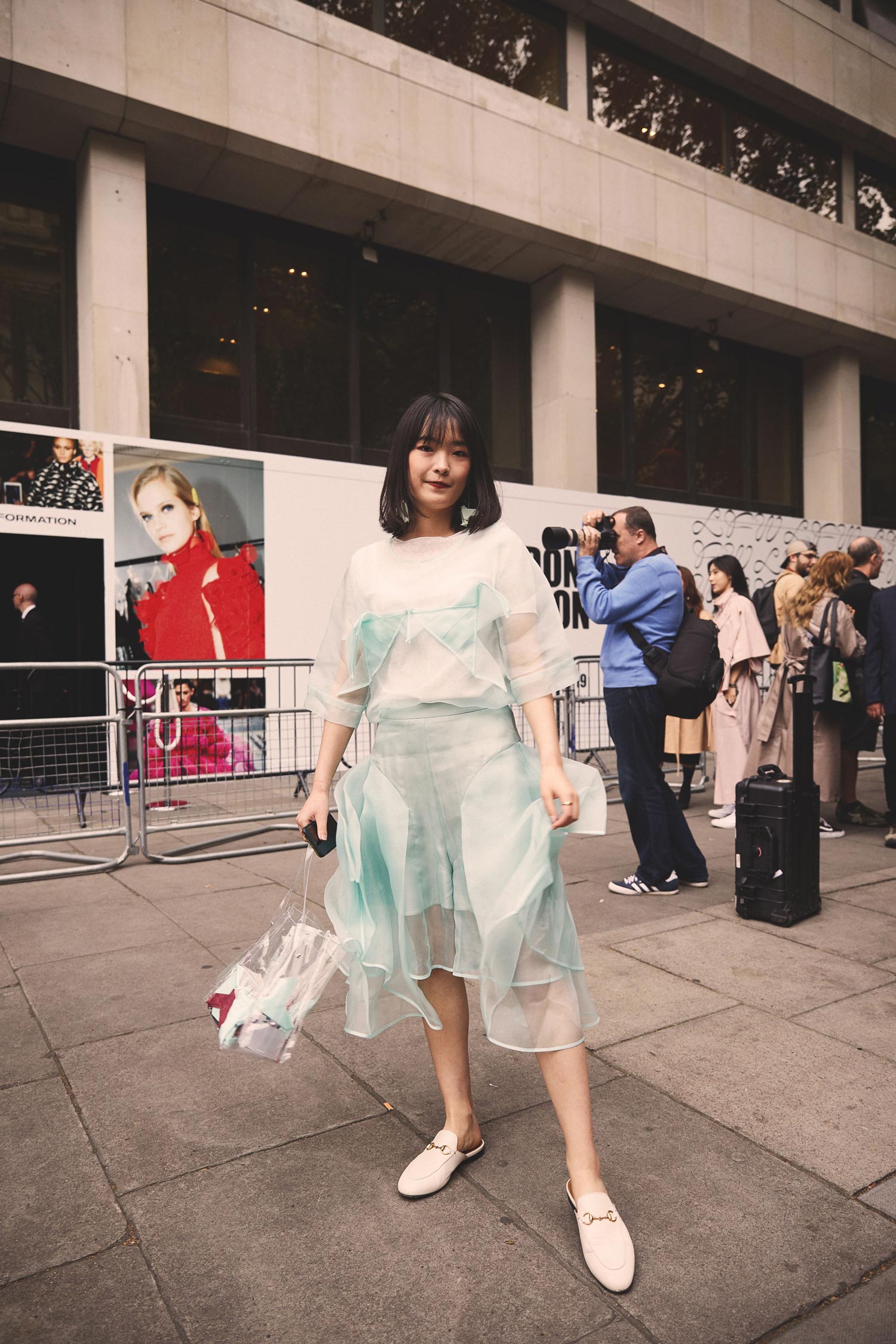 London Fashion Week Streetstyle for Miista 