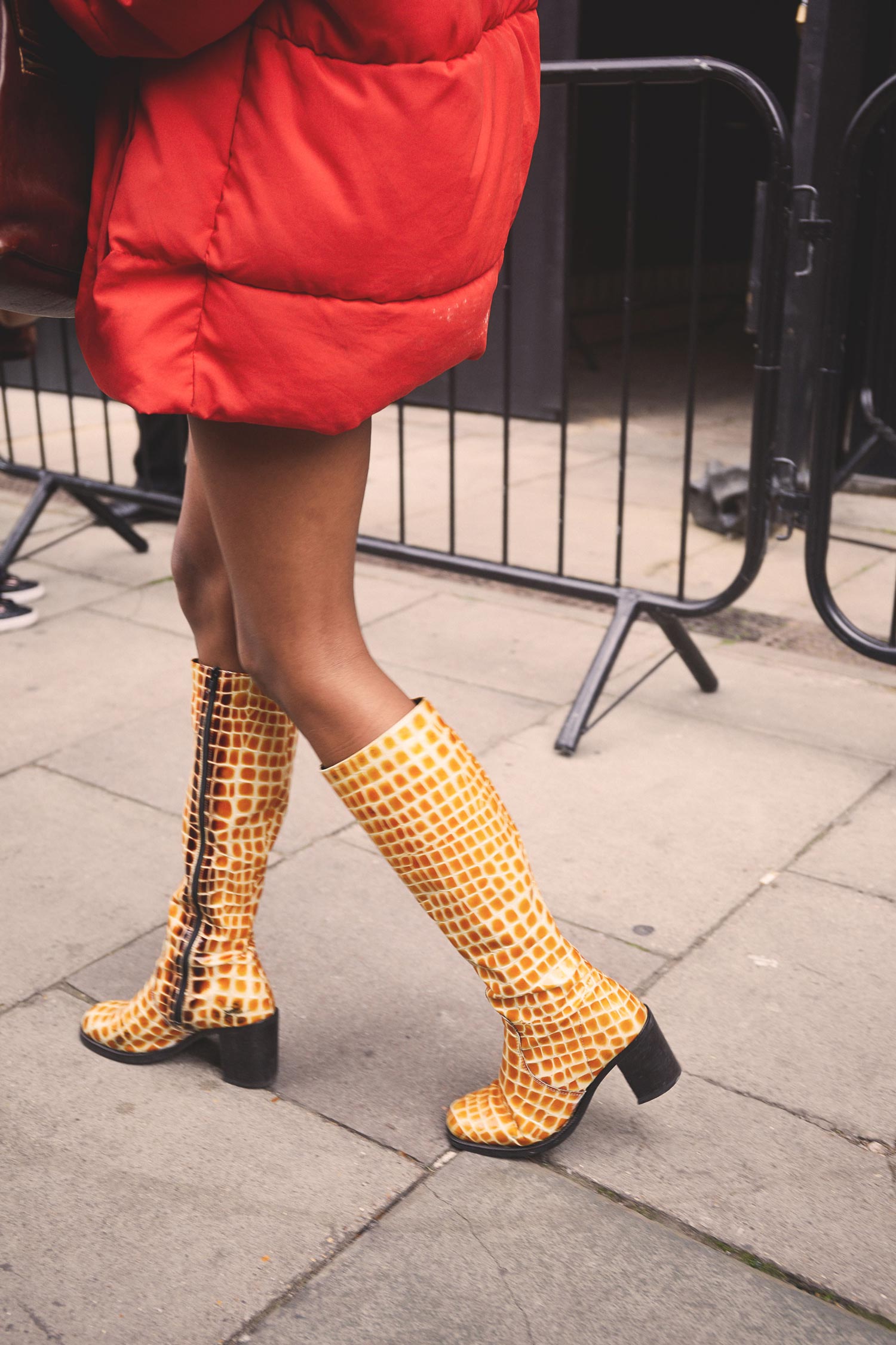 London Fashion Week Streetstyle for Miista 