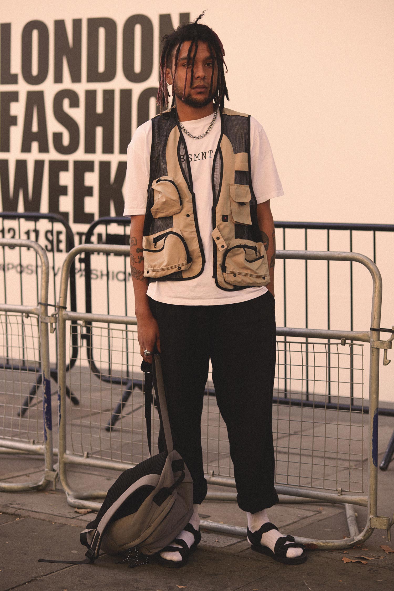 London Fashion Week Streetstyle for Miista 