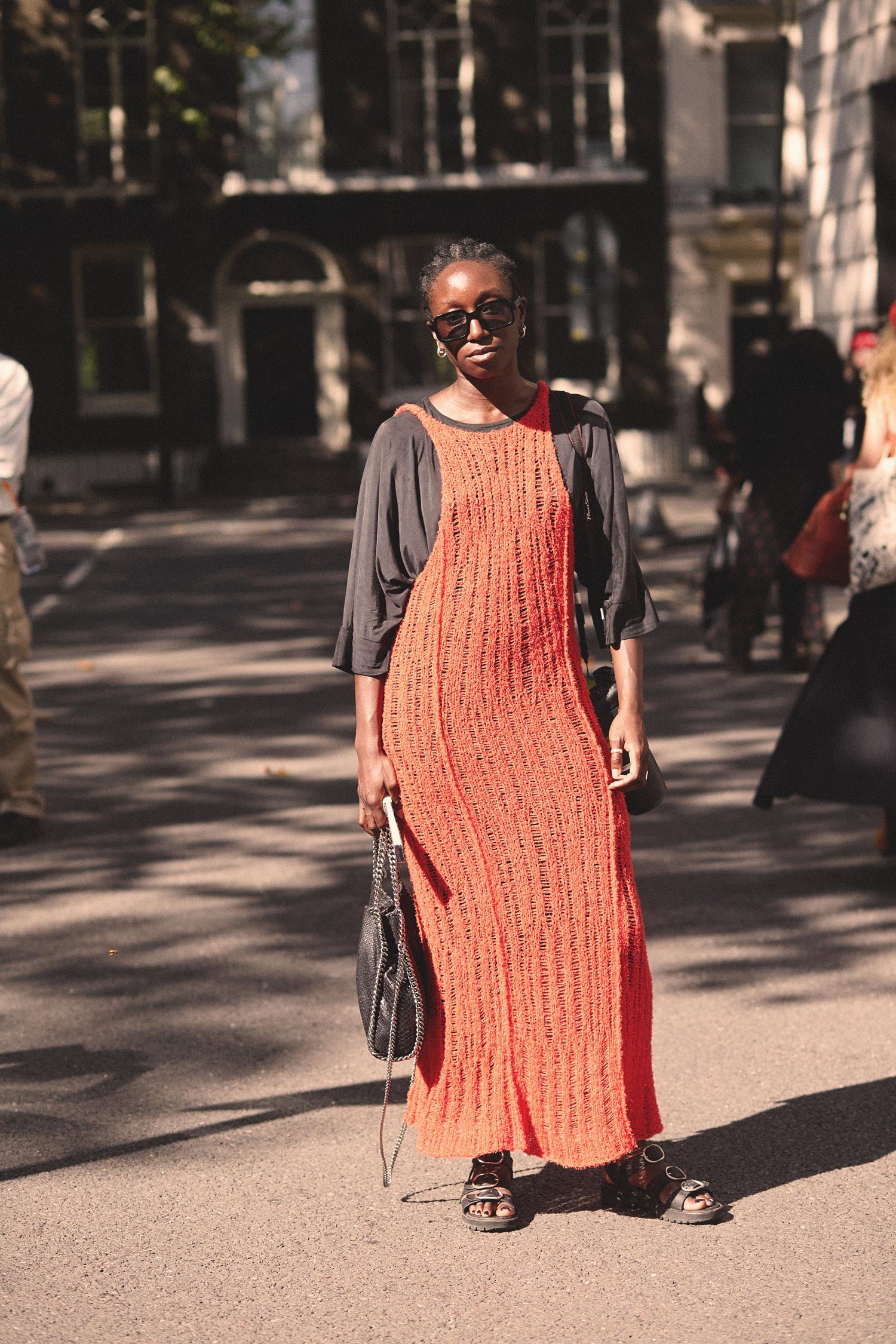 London Fashion Week Streetstyle for Miista 