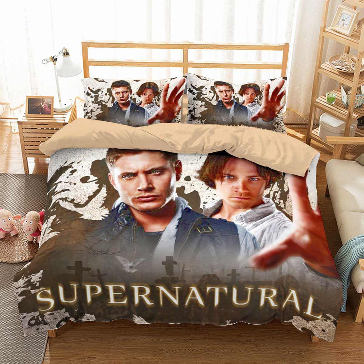 Supernatural Bedding Set 3d Customize Supernatural Bedding Set