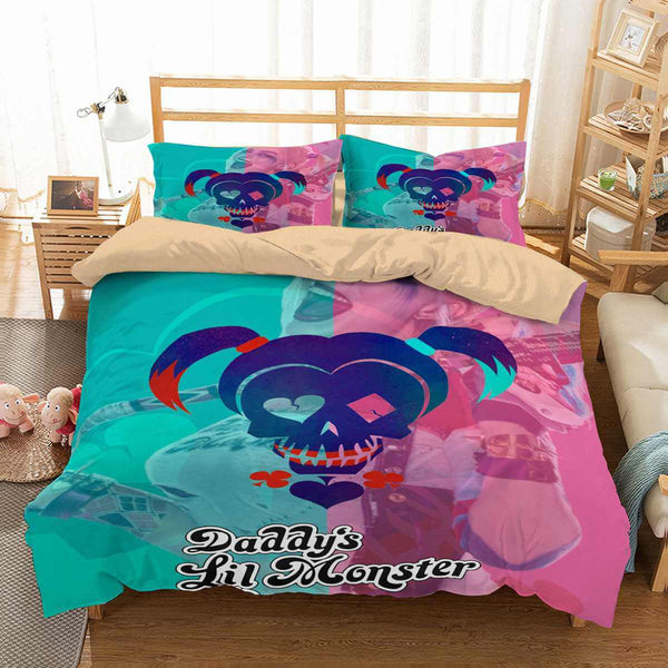 3d Customize Harley Quinn Bedding Set Duvet Cover Set Bedroom Set Bedlinen