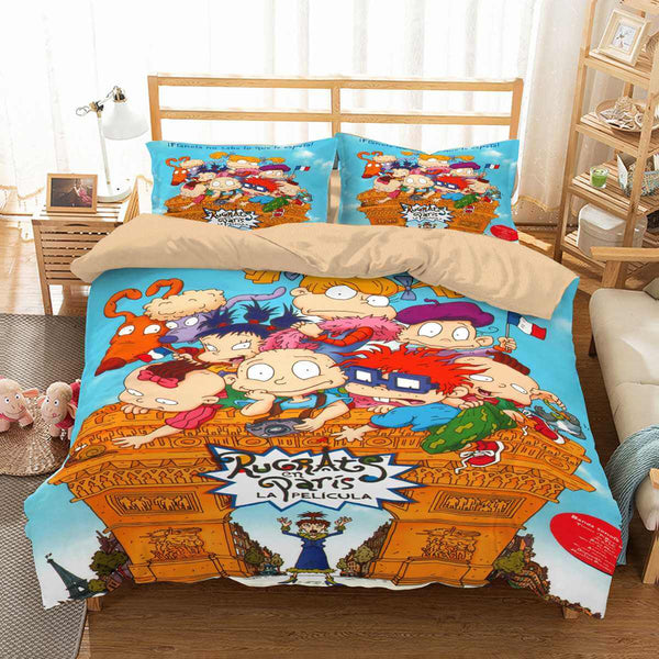 3d customize rugrats bedding set duvet cover set bedroom set bedlinen