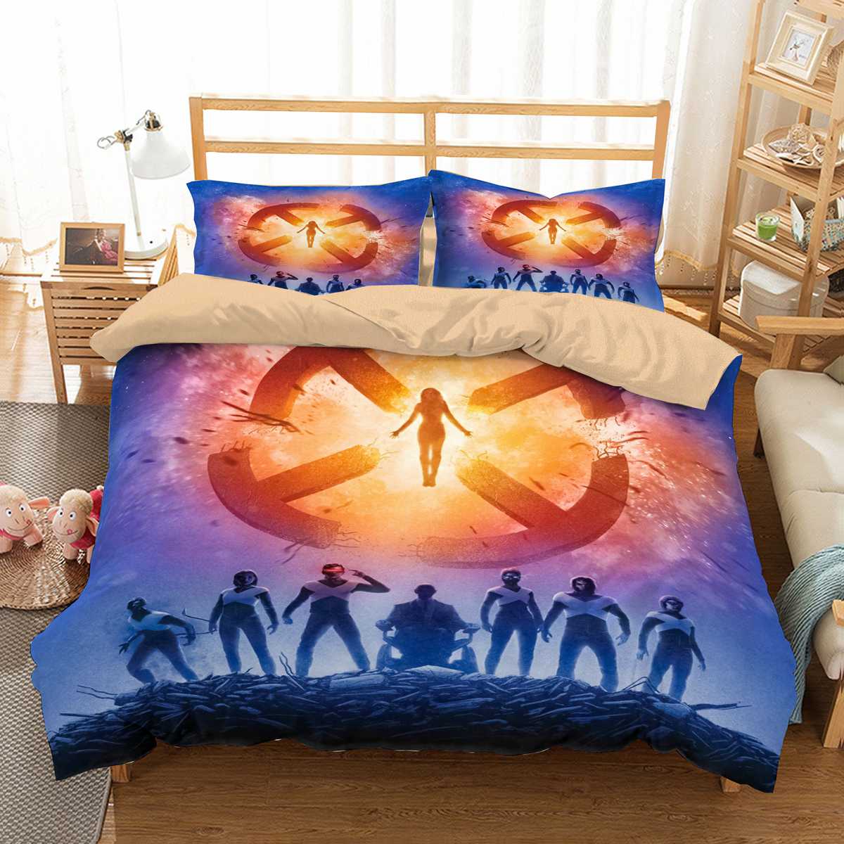 3d Customize X Men Dark Phoenix Bedding Set Duvet Cover Set