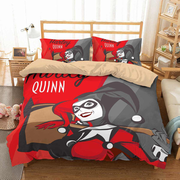 3d Customize Harley Quinn Bedding Set Duvet Cover Set Bedroom Set Bedlinen