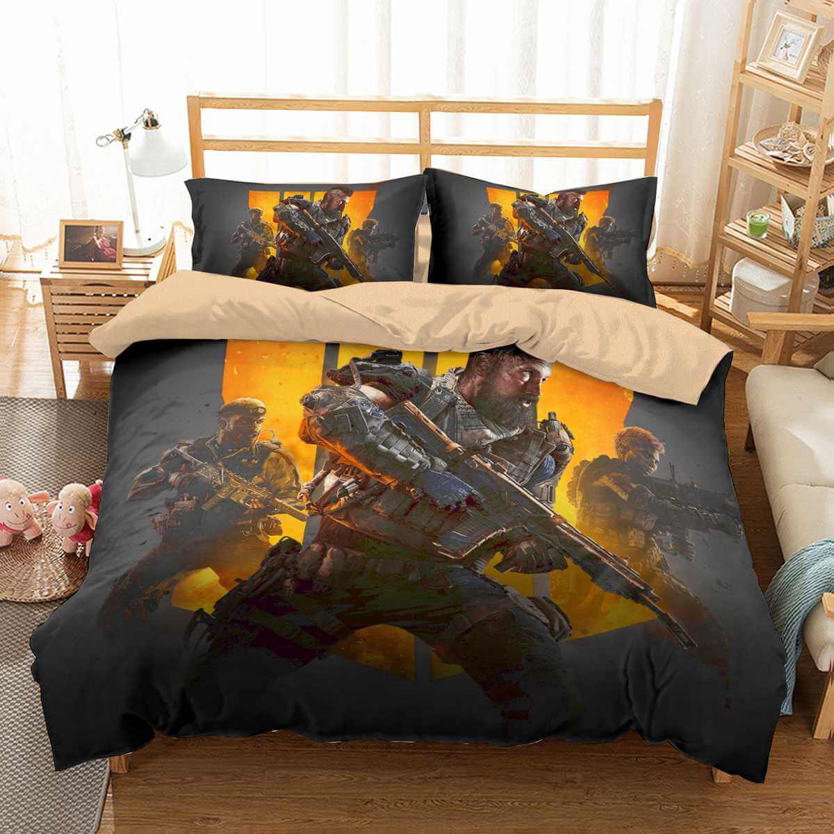 3d Customize Call Of Duty Bedding Set Duvet Cover Set Bedroom Set Bedl Three Lemons Hometextile