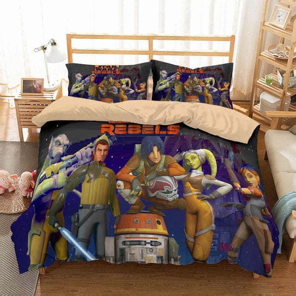 3d Customize Star Wars Rebels Bedding Set Duvet Cover Set Bedroom Set Bedlinen