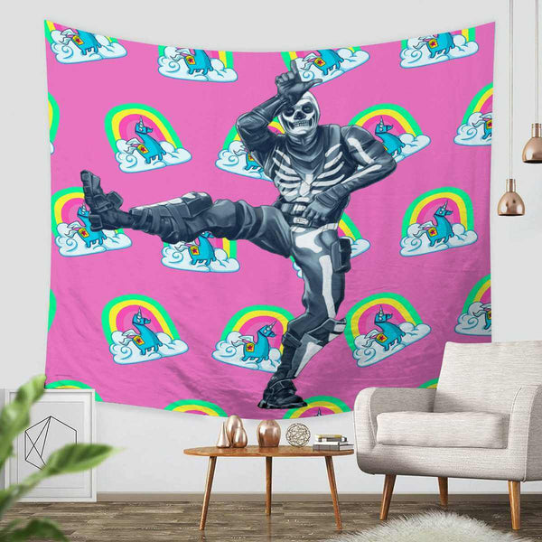 3d custom fortnite tapestry throw wall hanging bedspread three lemons hometextile - fortnite hanging