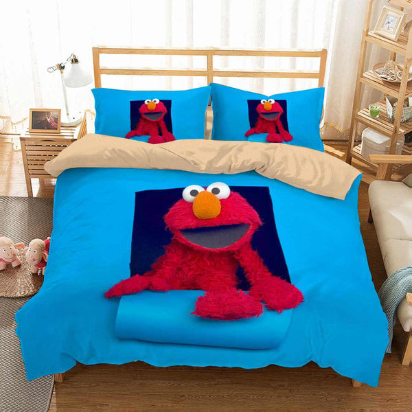 3d Customize Sesame Street Bedding Set Duvet Cover Set Bedroom Set Bedlinen