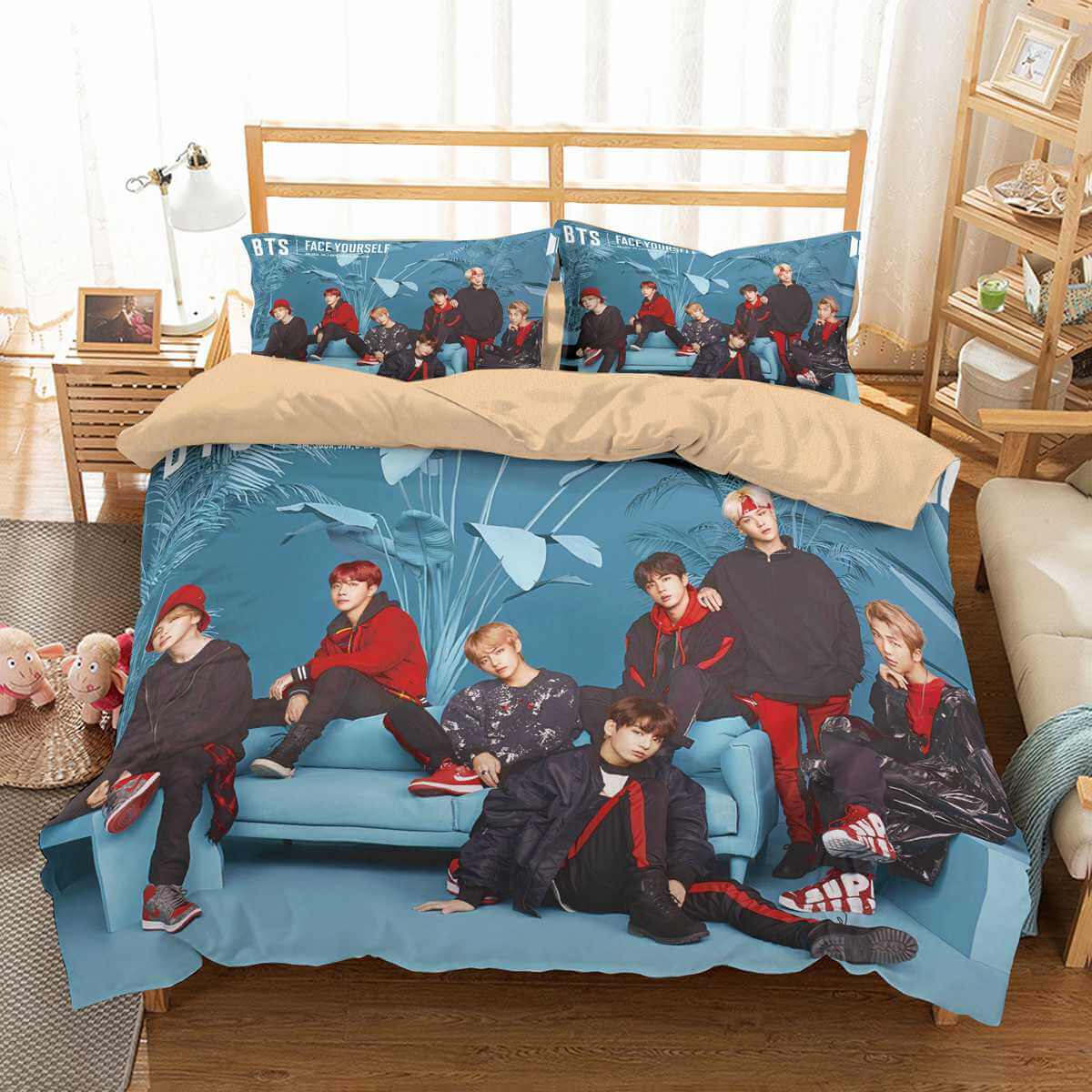 3d Customize Bts Bedding Set Duvet Cover Set Bedroom Set Bedlinen