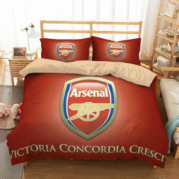 3d customize arsenal f.c. bedding set duvet cover set bedroom set bedlinen