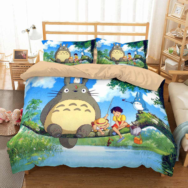 3d Customize My Neighbor Totoro Bedding Set Duvet Cover Set