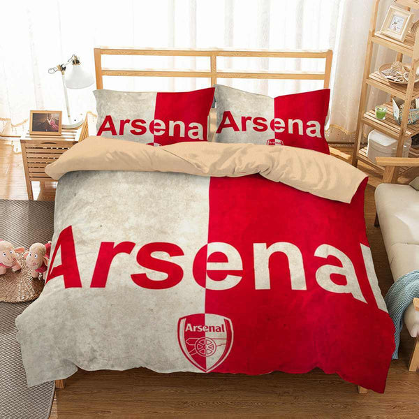 3d customize arsenal f.c. bedding set duvet cover set bedroom set bedlinen