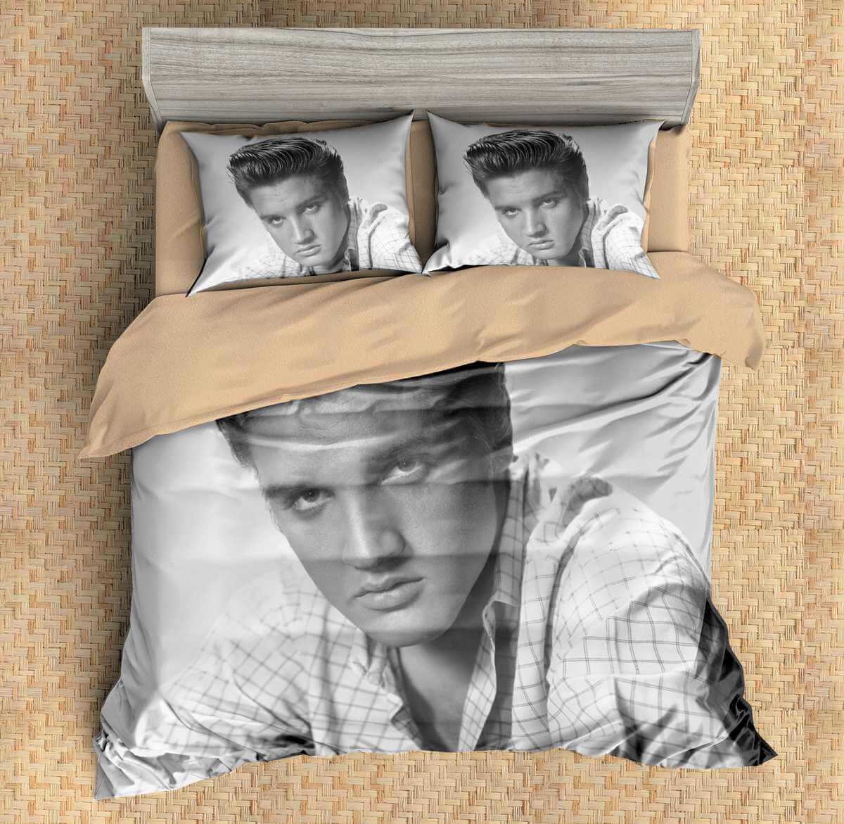 3D Customize Elvis Presley Bedding Set Duvet Cover Set ...