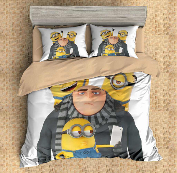 3d Customize Despicable Me Bedding Set Duvet Cover Set Bedroom Set Bedlinen