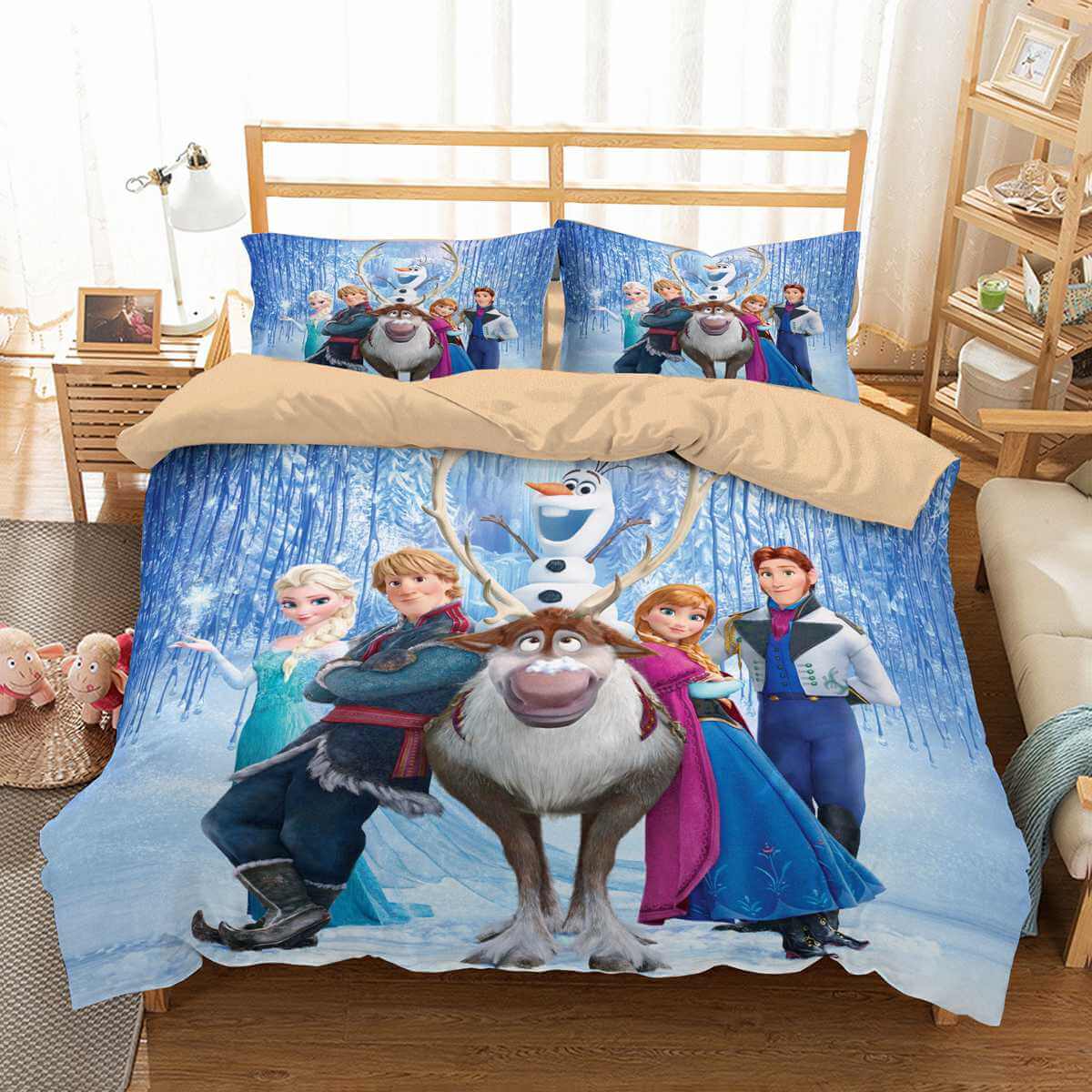 3d Customize Frozen Bedding Set Duvet Cover Set Bedroom Set