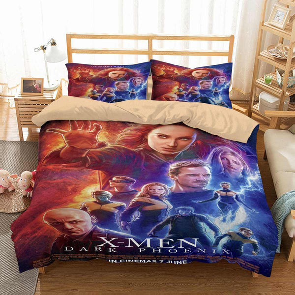 3d Customize X Men Dark Phoenix Bedding Set Duvet Cover Set
