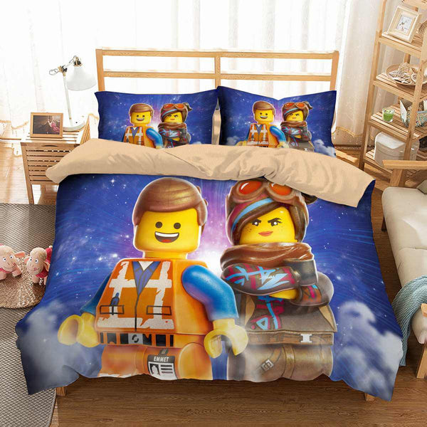 3d Customize The Lego Movie 2 Bedding Set Duvet Cover Set Bedroom