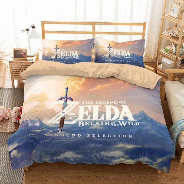 3d Customize The Legend Of Zelda Breath Of The Wild Bedding Set Duvet Cover Set Bedroom Set Bedlinen