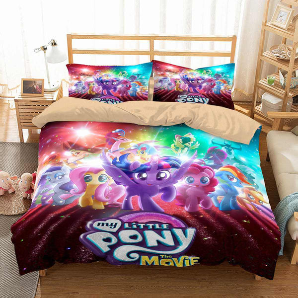3d Customize My Little Pony The Movie Bedding Set Duvet Cover Set