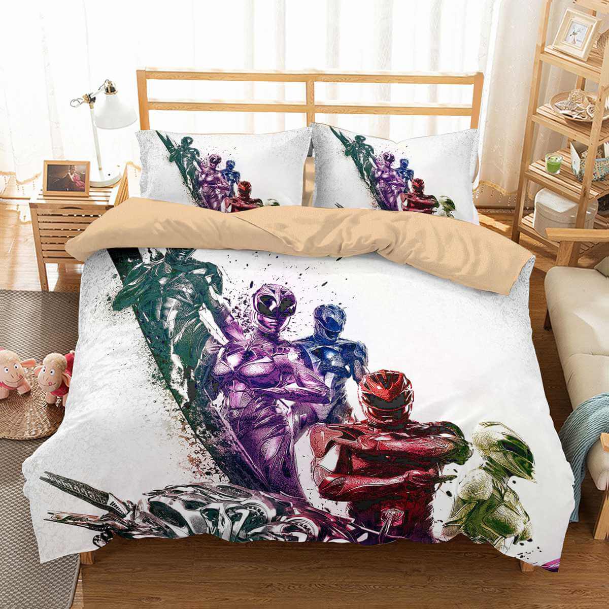 3d Customize Power Rangers Bedding Set Duvet Cover Set Bedroom Set Bedlinen