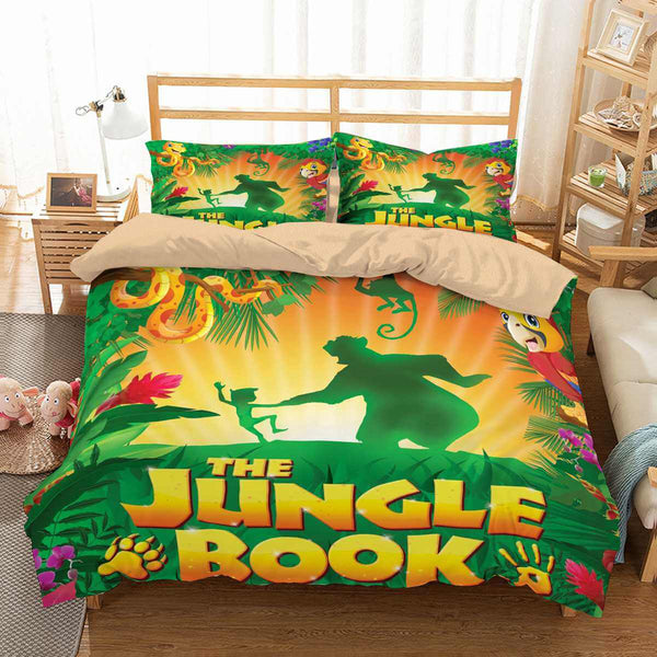 3d Customize Jungle Book Bedding Set Duvet Cover Set Bedroom Set