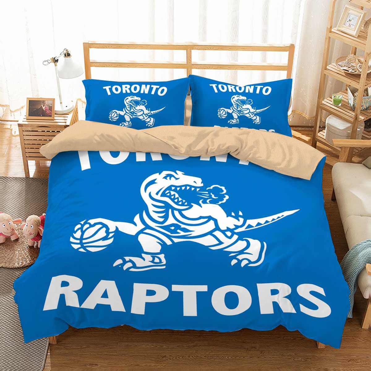 3d Customize Toronto Raptors Bedding Set Duvet Cover Set Bedroom