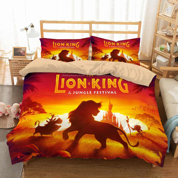 3d Customize The Lion King Bedding Set Duvet Cover Set Bedroom Set Bedlinen