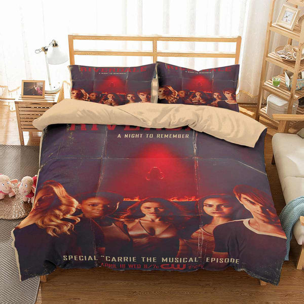 3D Customize Riverdale  Bedding Set  Duvet Cover Set  Bedroom 