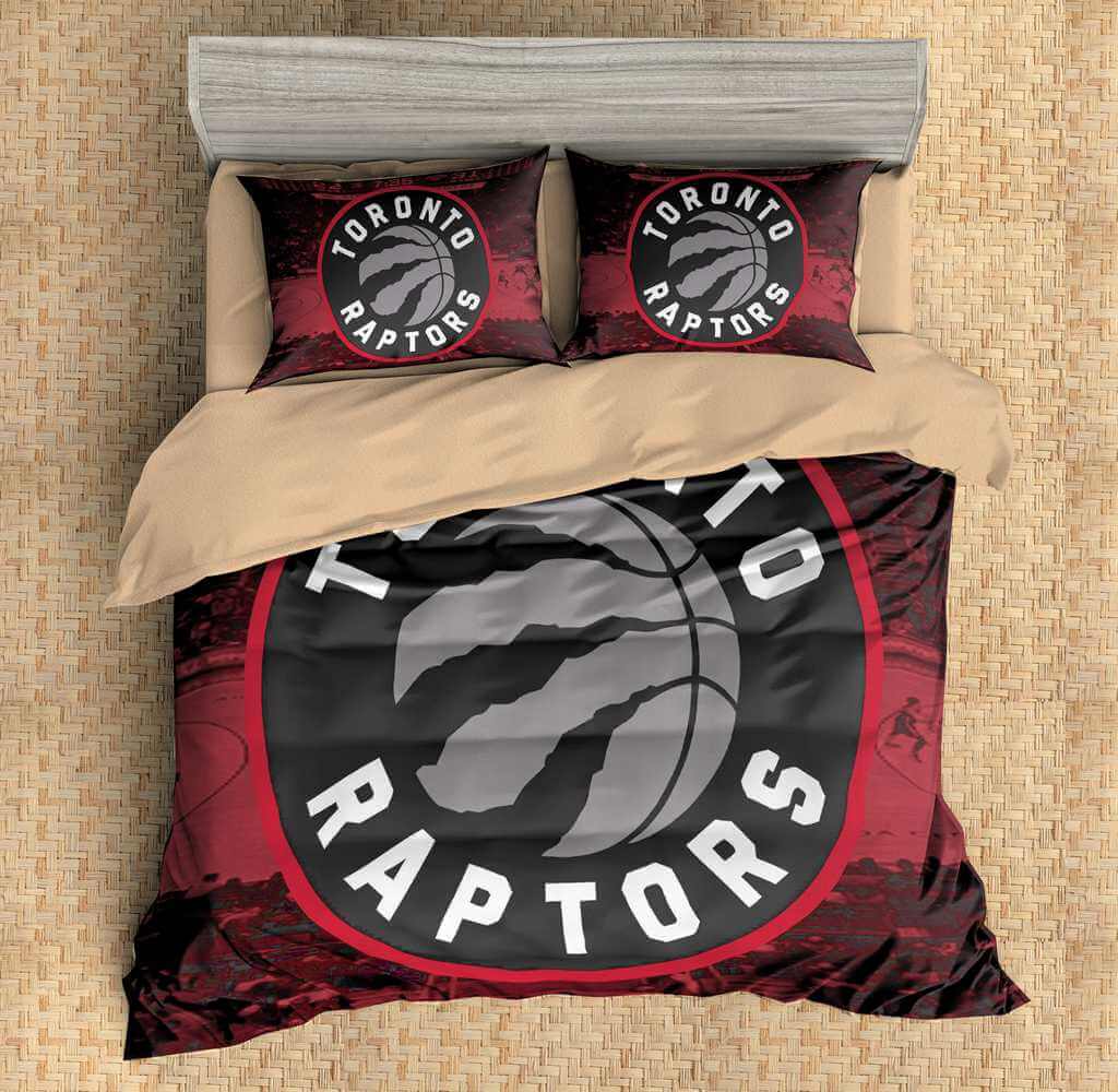 3d Customize Toronto Raptors Bedding Set Duvet Cover Set Bedroom