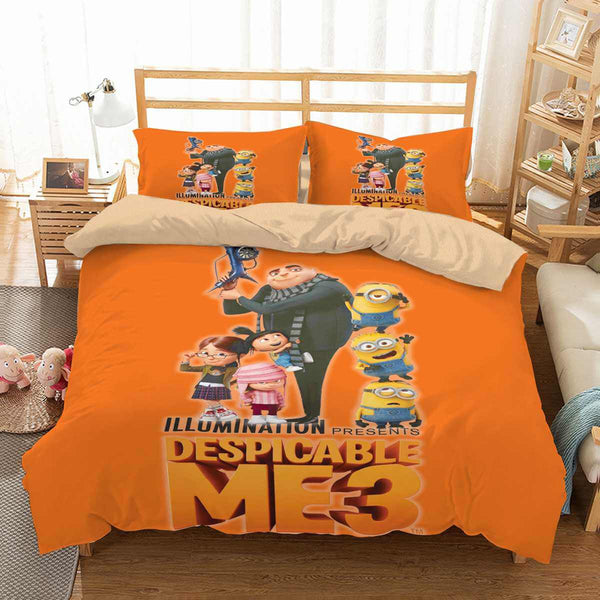 3d Customize Despicable Me 3 Bedding Set Duvet Cover Set Bedroom Set Bedlinen