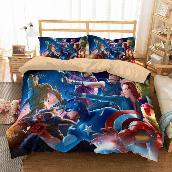 3d Customize Avengers Infinity War Bedding Set Duvet Cover Set Bedroom Set Bedlinen