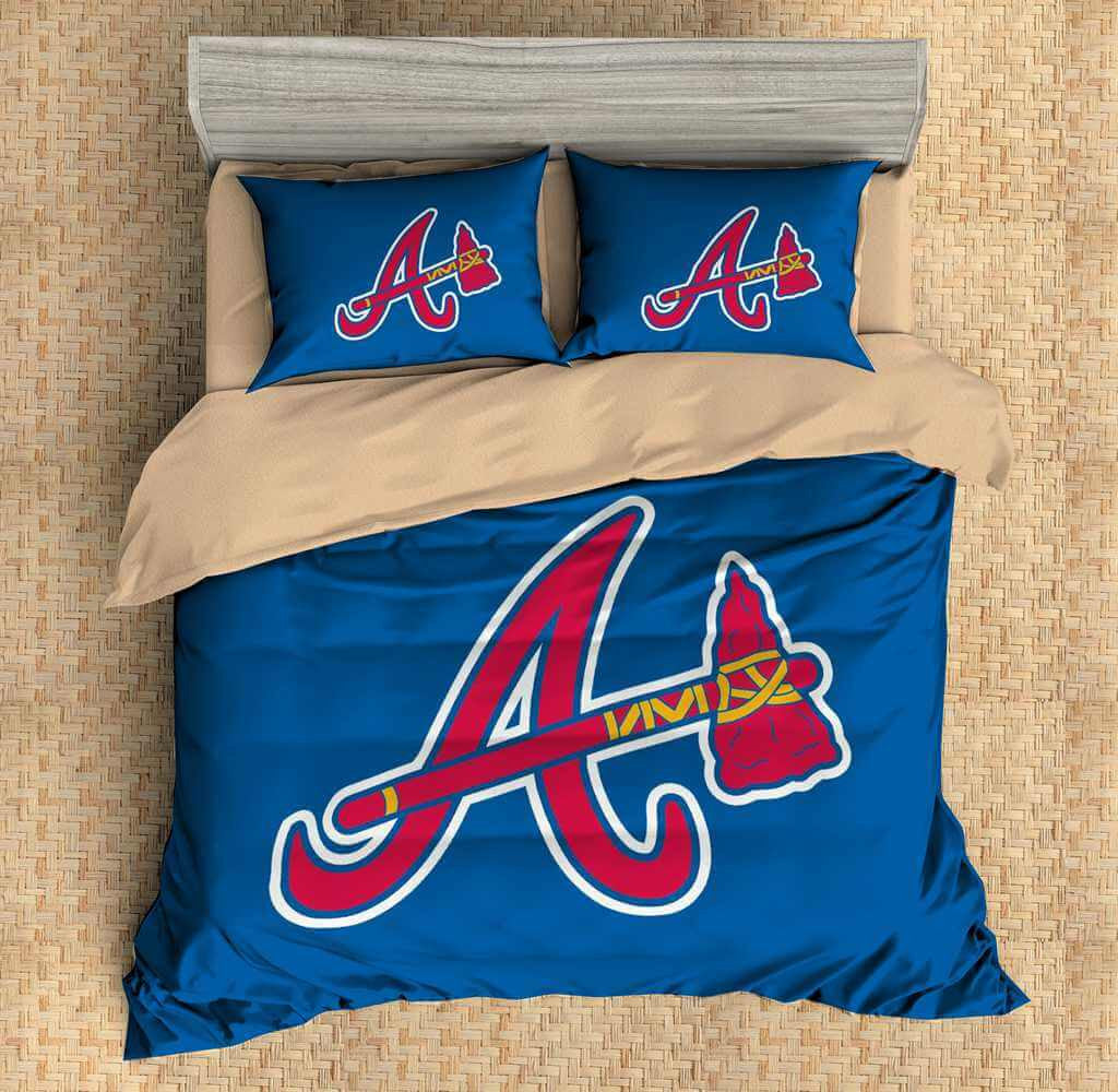 3D Customize Atlanta Braves Bedding Set Duvet Cover Set ...