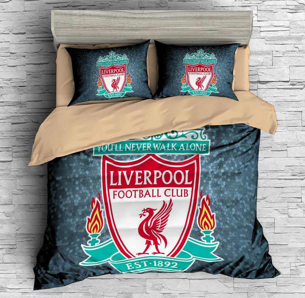 3d Customize Liverpool F C Bedding Set Duvet Cover Set Bedroom